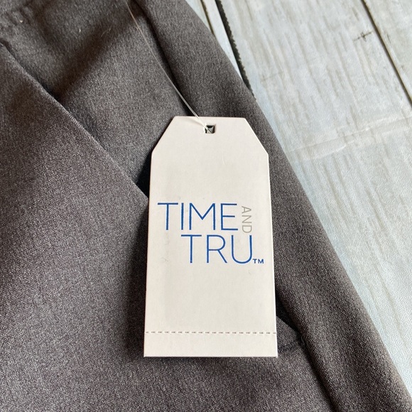 Womens Gray Dress Pants - Picture 2 of 3